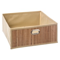 Scatole Portaoggetti 5five 31 x 31 x 13.5 cm Bagni Naturale Bambù 31 x 31 x 31 cm    