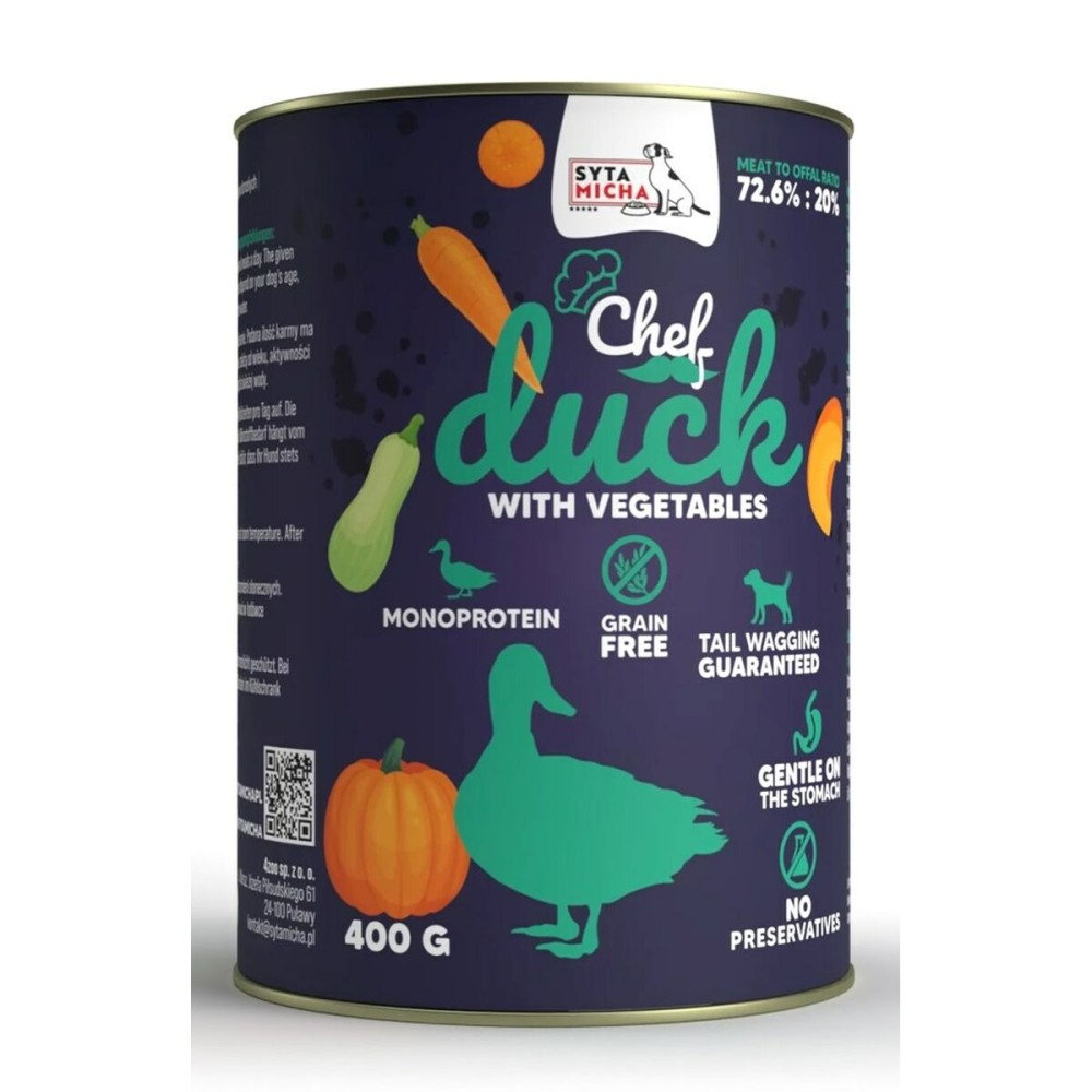 Cibo umido SYTA MICHA Anatra 400 g    