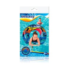 Bestway Gonfiabile Galleggiante Decorato con Maniglie Colore Assortito D91 cm +10 Anni Spiaggia e Piscina 36350    