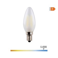 Lampadina LED Candela EDM F 4,5 W E14 470 lm 3,5 x 9,8 cm (6400 K)    