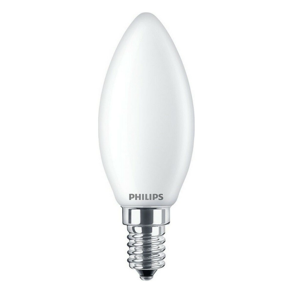 Lampadina LED Philips Candela Bianco F 40 W 4,3 W E14 470 lm 3,5 x 9,7 cm (4000 K)    