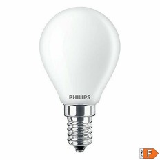 Lampadina LED Philips F 4,3 W E14 470 lm 4,5 x 8,2 cm (6500 K)    