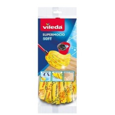 Ricambio Mocio Per Pavimenti Vileda SuperMocio Soft Spazzolone (1 Unità)    