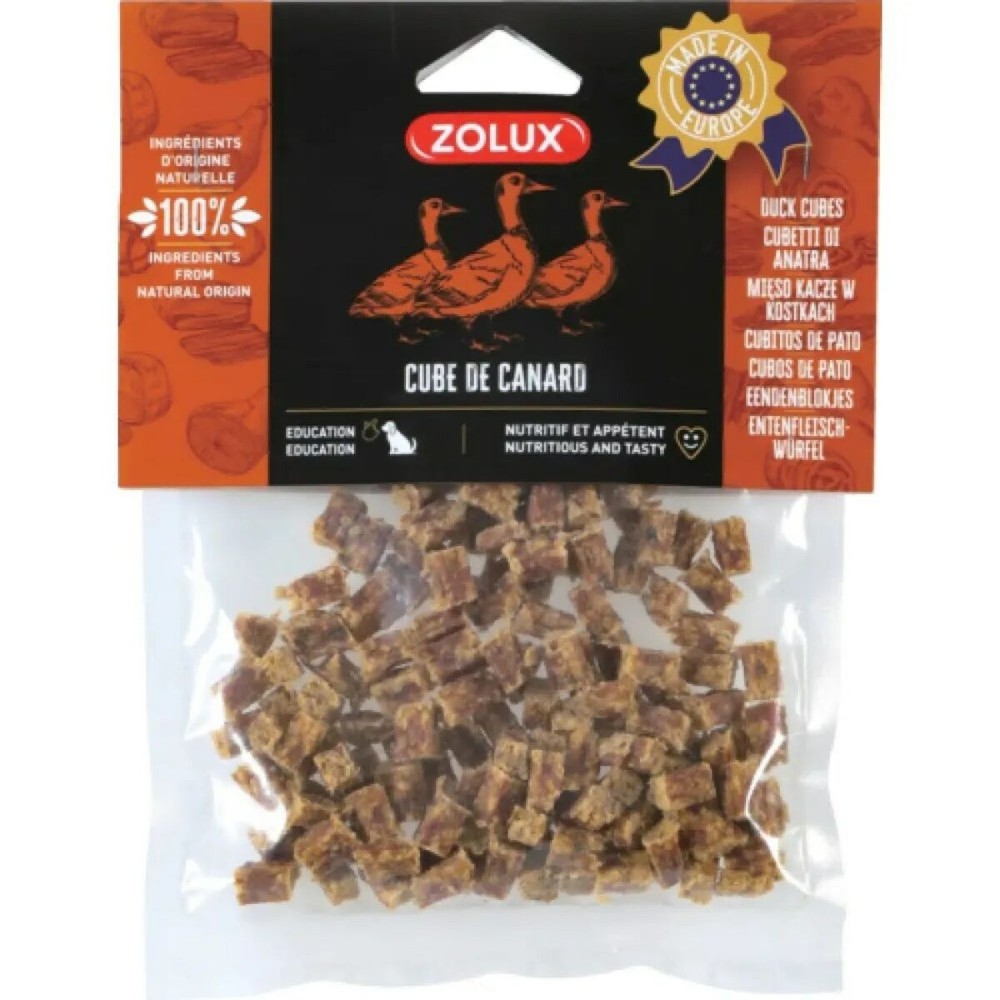 Snack per Cani Zolux Cubos de Pato 100 g    