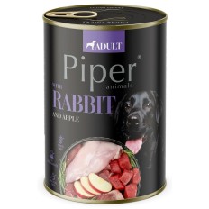 Cibo umido Dolina Noteci Piper Animals Rabbit and apple 800 g    