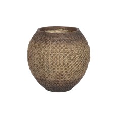 Vaso Home ESPRIT Marrone Magnesio 37 x 37 x 43 cm    