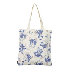 Shopping Bag Stitch Azzurro 36 x 39 x 0,4 cm    