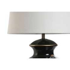 Lampada da tavolo Home ESPRIT Nero Dorato Ceramica 50 W 220 V 40 x 40 x 70 cm    