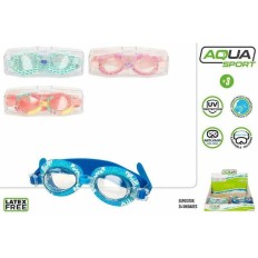 Occhialini da Nuoto per Bambini Aqua Sport Silicone    