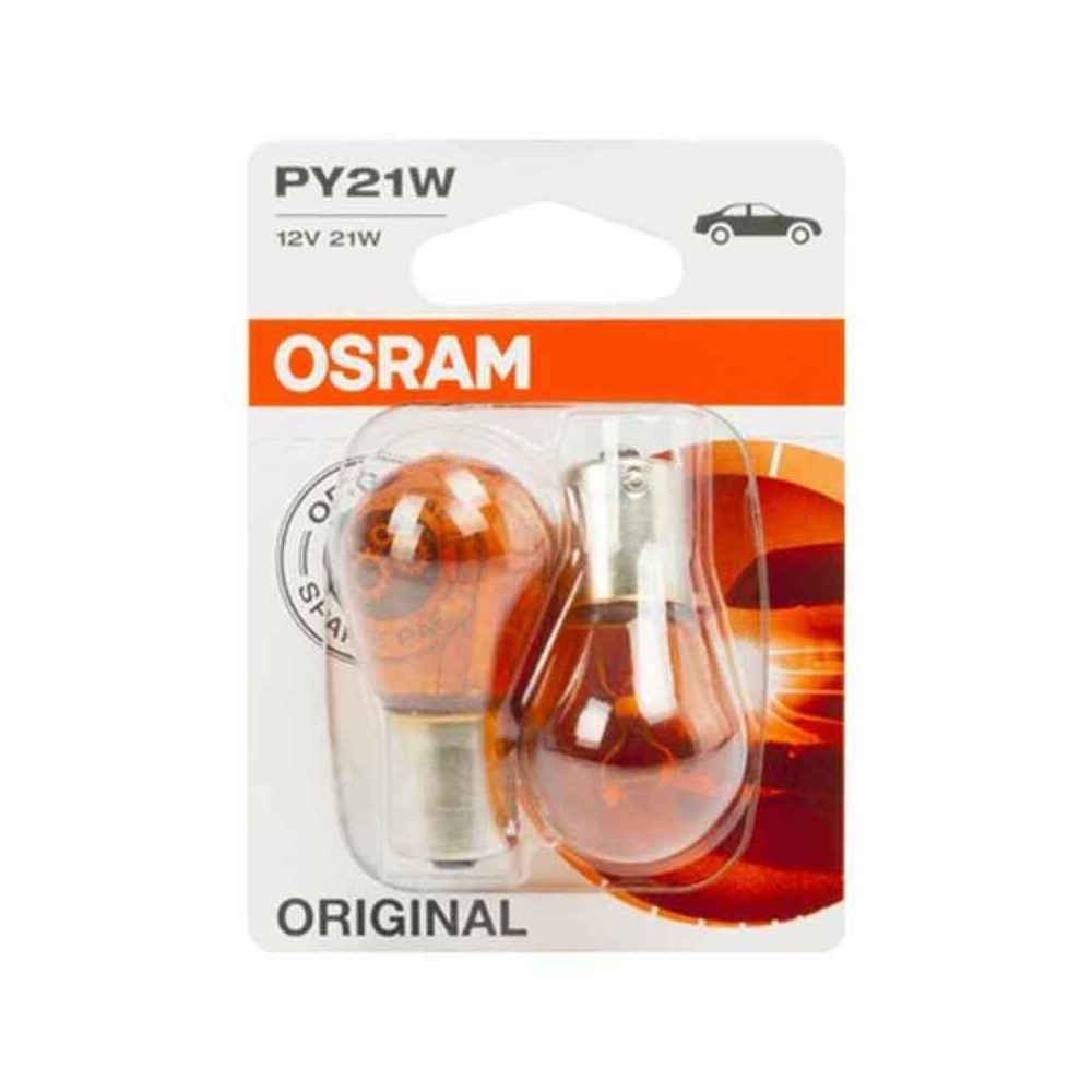 Lampadina per Auto OS7507-02B Osram OS7507-02B PY21W 21W 12V (2 Pezzi)    