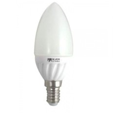 Lampadina LED Silver Electronics 971214 5W E14 5000K Bianco    