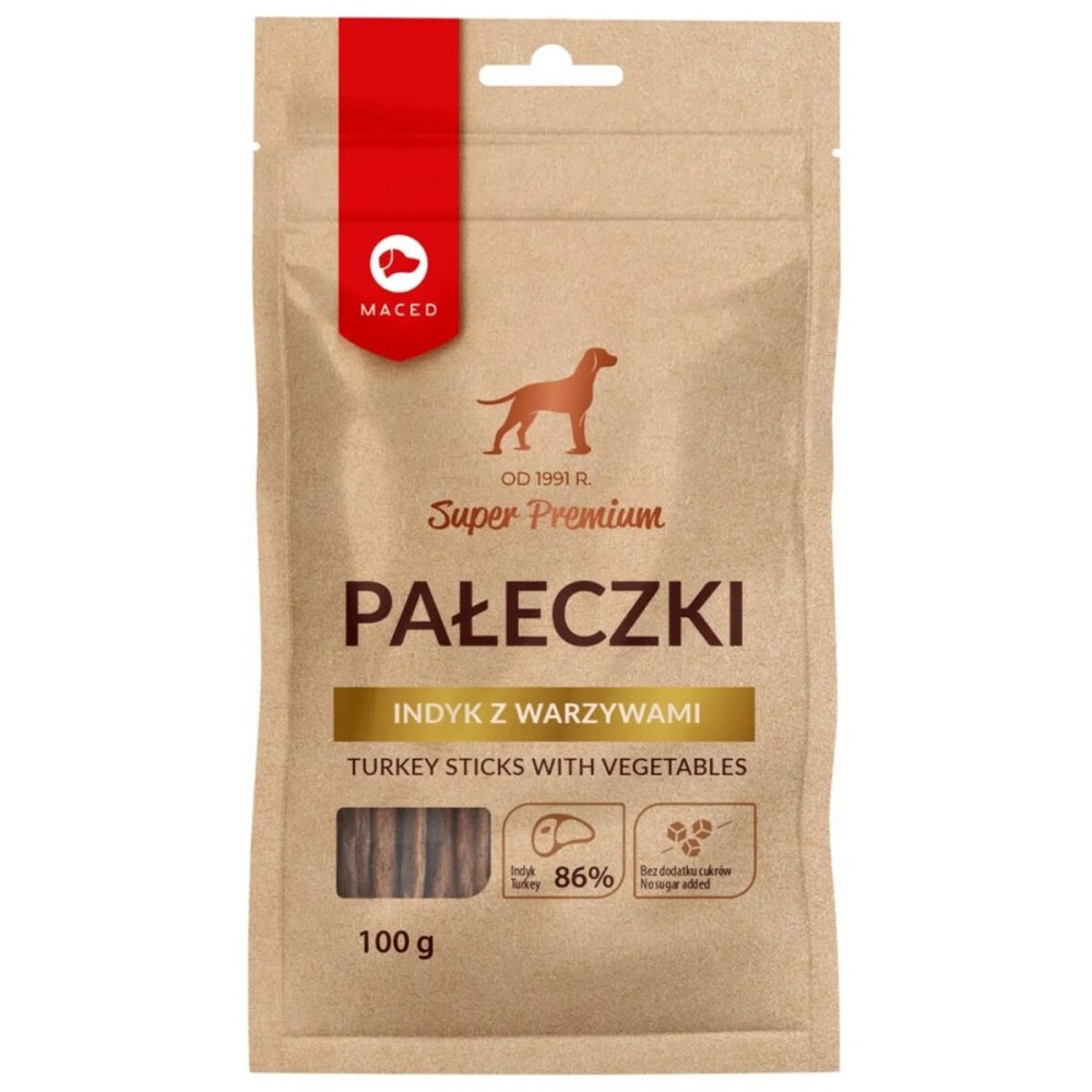 Snack per Cani Maced Tacchino 100 g    