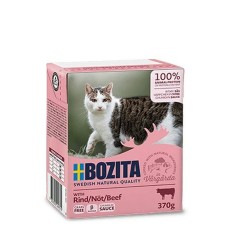 Cibo per gatti Bozita 4931 Pollo Carne di vitello Carne di manzo e vitello 370 g    