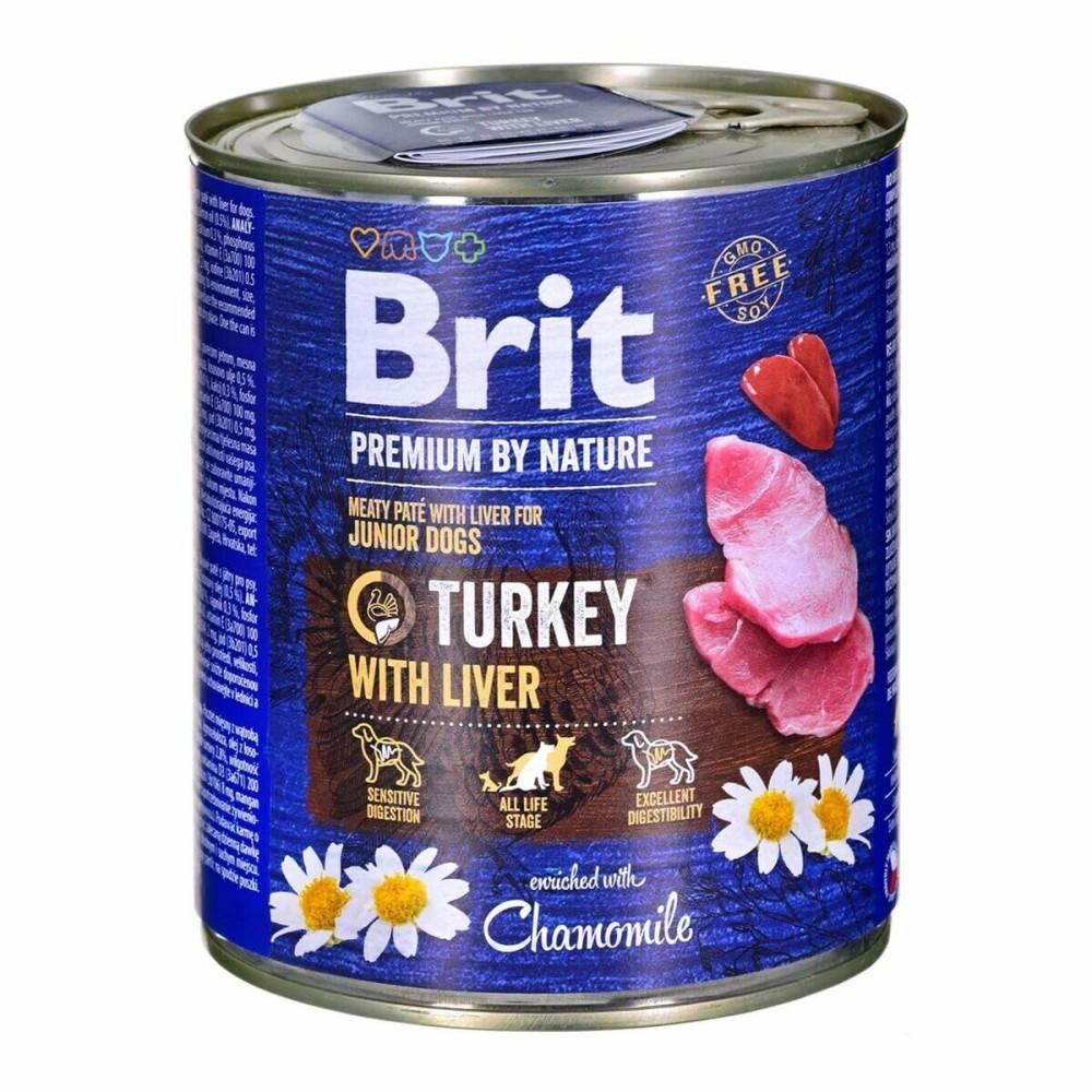 Cibo umido Brit TURKEY&LIVER    