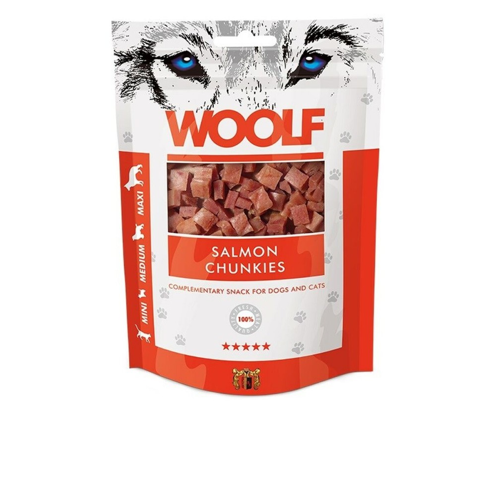 Snack per Cani Woolf Pesce 100 g    