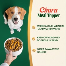 Snack per Cani Inaba Churu Meal Topper Chicken with salmon Pollo    