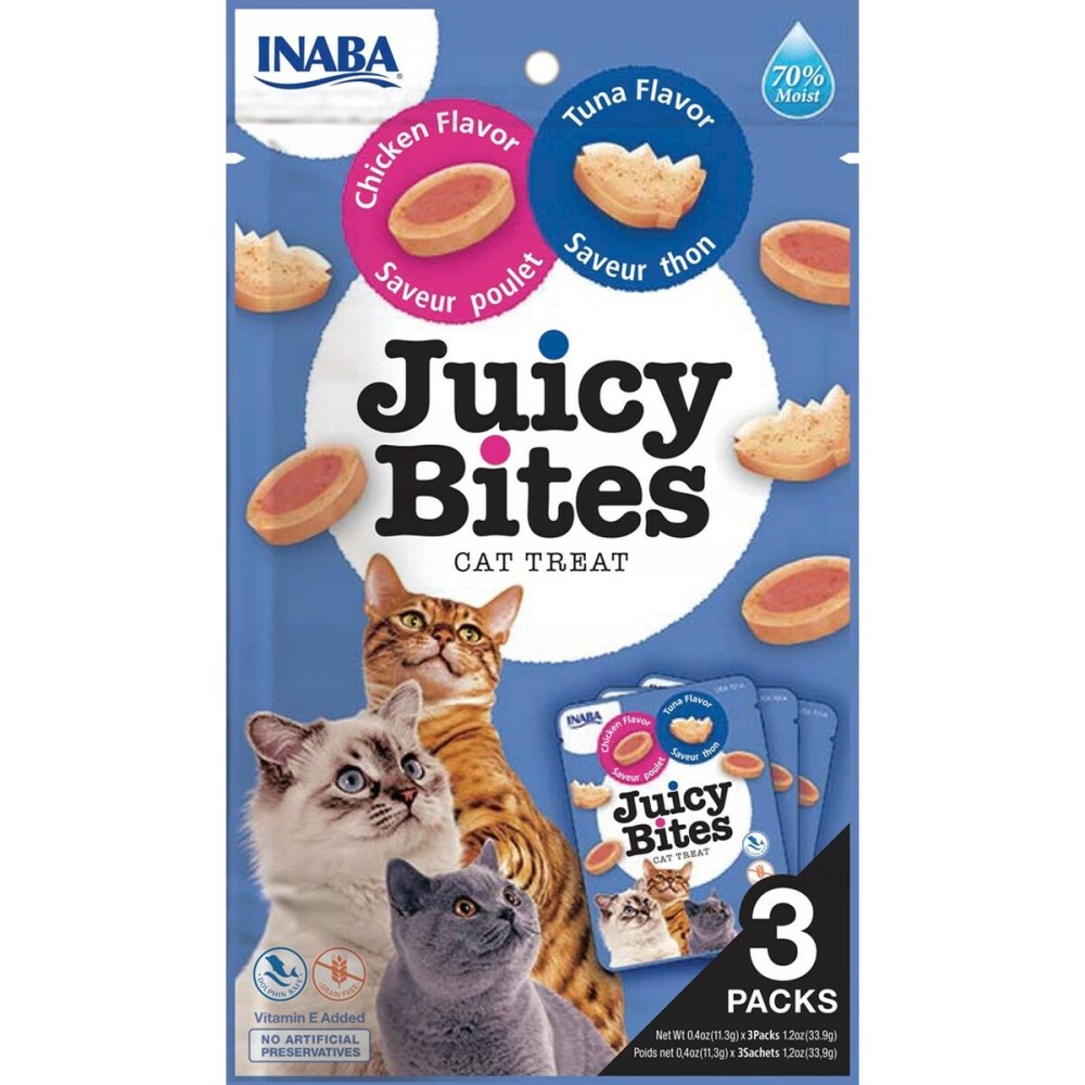 Spuntino per Cat Inaba Juicy Bites Pollo    