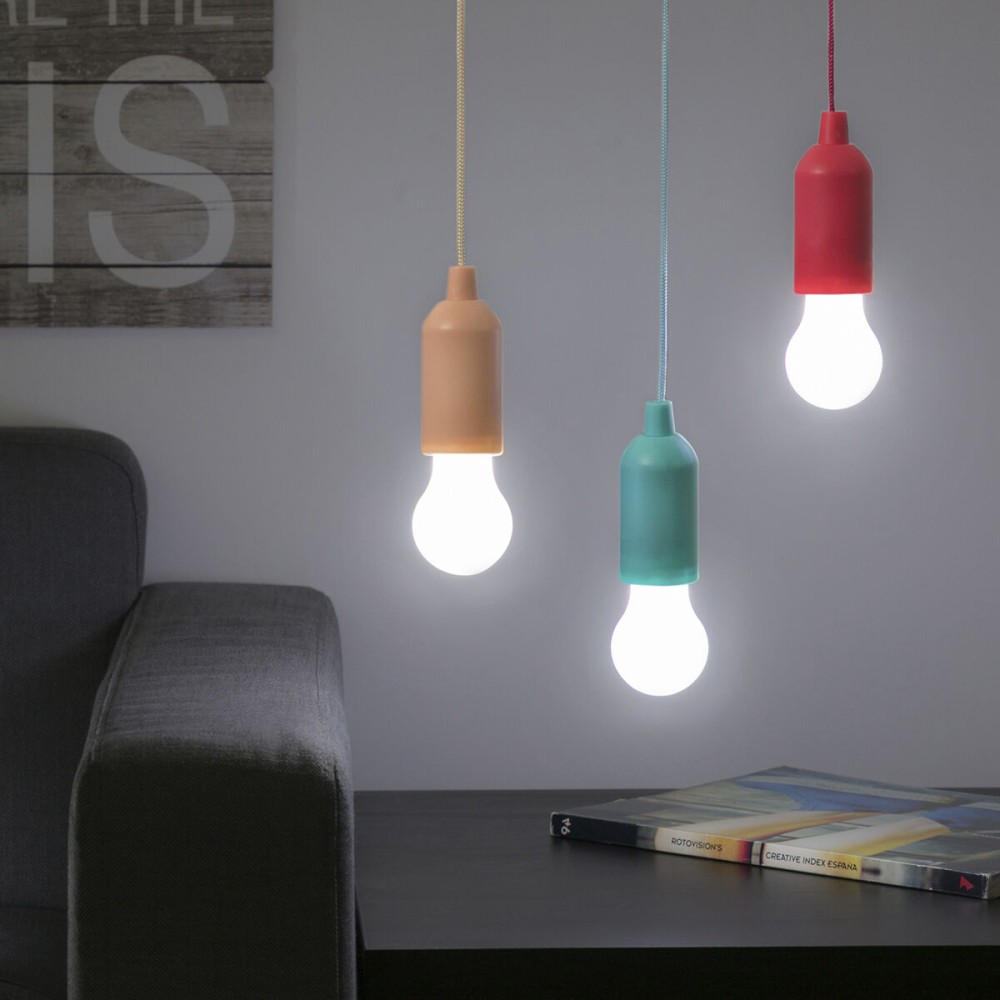 Lampadina LED Portatile con Corda Bulby InnovaGoods    