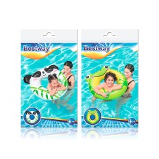 Bestway Gonfiabile Animali Colori Assortiti 79x85/85x76 cm +3 a 6 Anni Spiaggia e Piscina 36351    