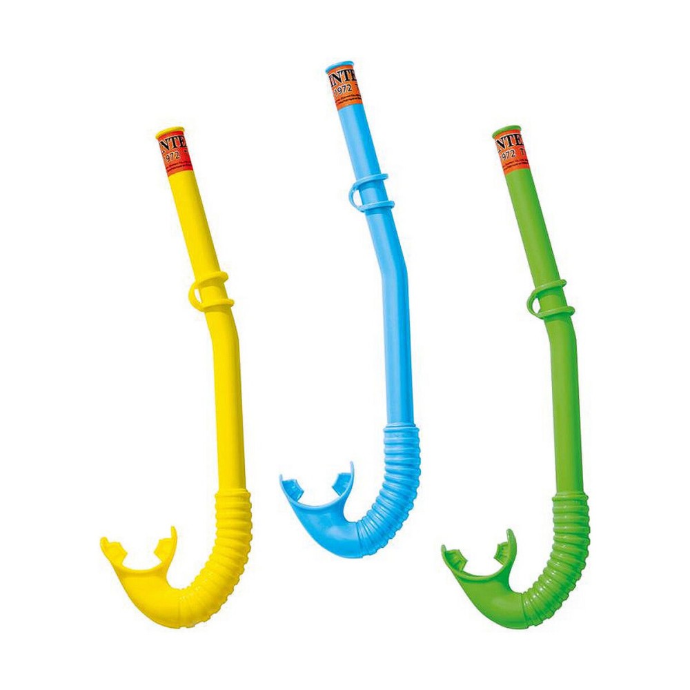 Tubo snorkel Intex Hi-Flow Multicolore    