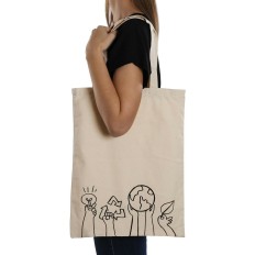 Shopping Bag Versa Poliestere 36 x 48 x 36 cm    