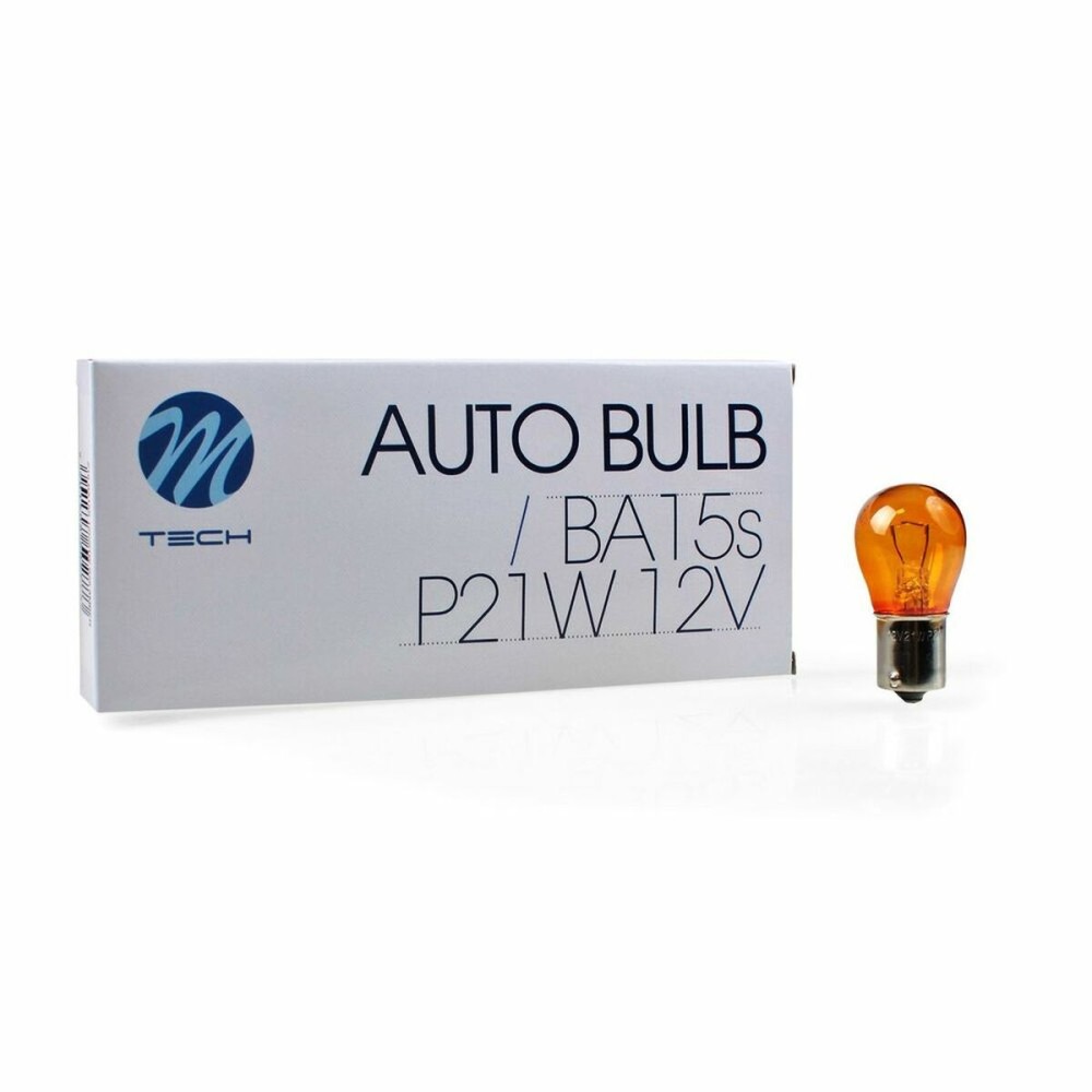 Lampadina per Auto M-Tech Z19 12 V BA15S Arancio 21W    