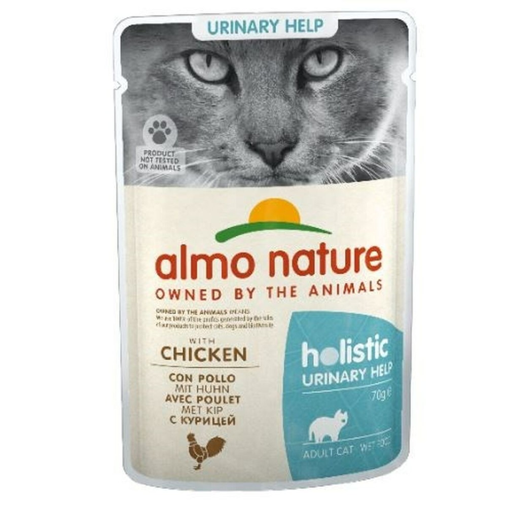 Cibo per gatti Almo Nature Adult Pollo 70 L 70 g    