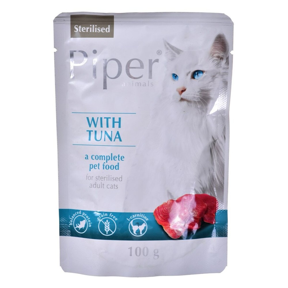 Cibo per gatti Dolina Noteci Piper Animals Tonno 100 g 100 L    