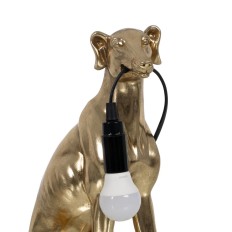 Lampada da tavolo Cane Dorato 40 W 220-240 V 25,5 x 16,5 x 36 cm    