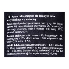 Cibo umido Dolina Noteci Rafi Carne di vitello 400 g    