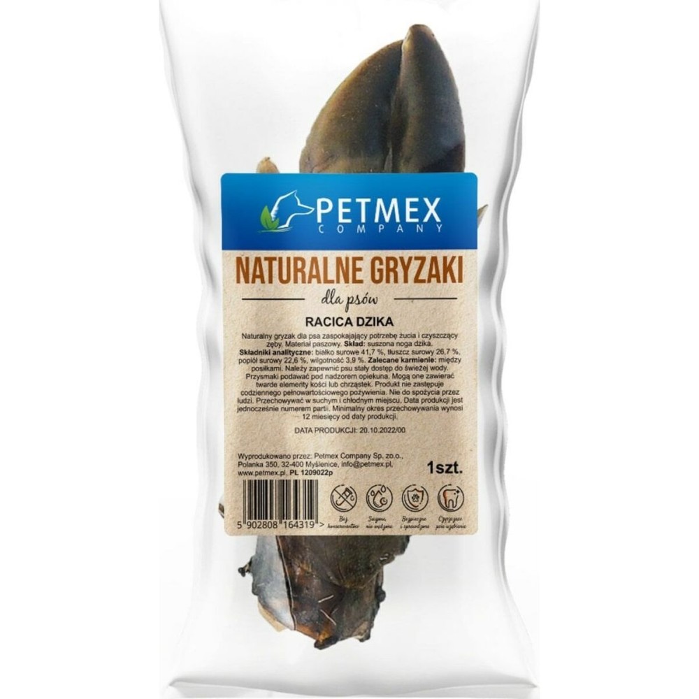 Snack per Cani Petmex Wild boar hoof 300 g    