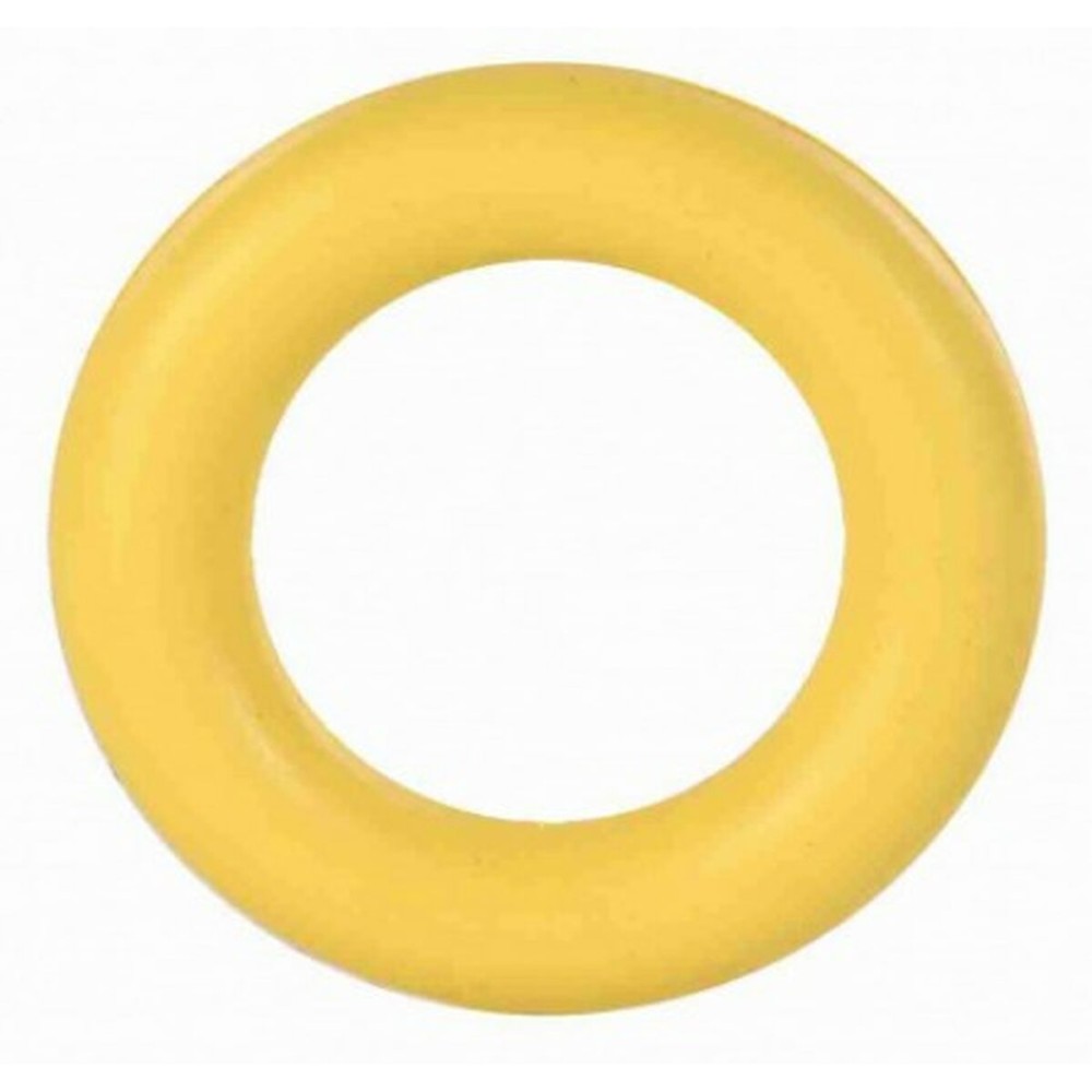 Giocattoli per cani Trixie Ring Giallo Gomma Caucciù    