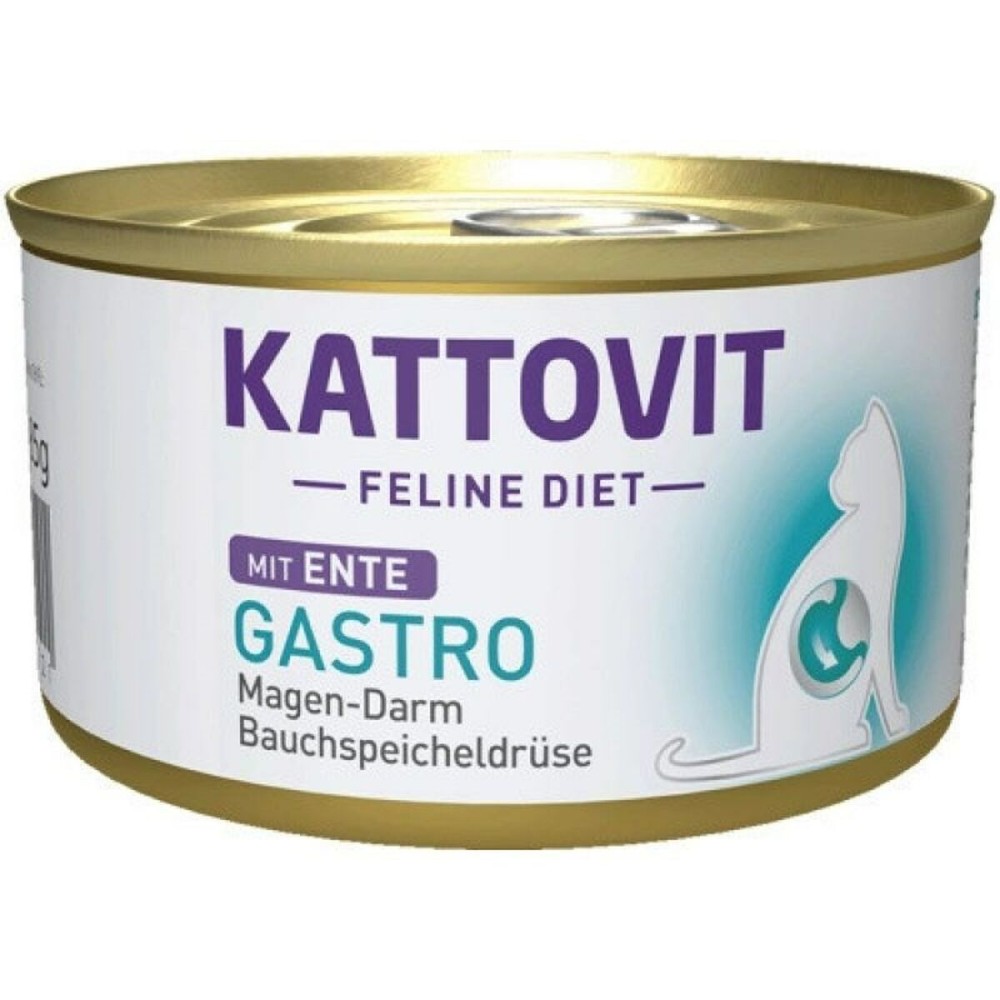 Cibo umido Kattovit Diet Gastro Anatra 85 g    