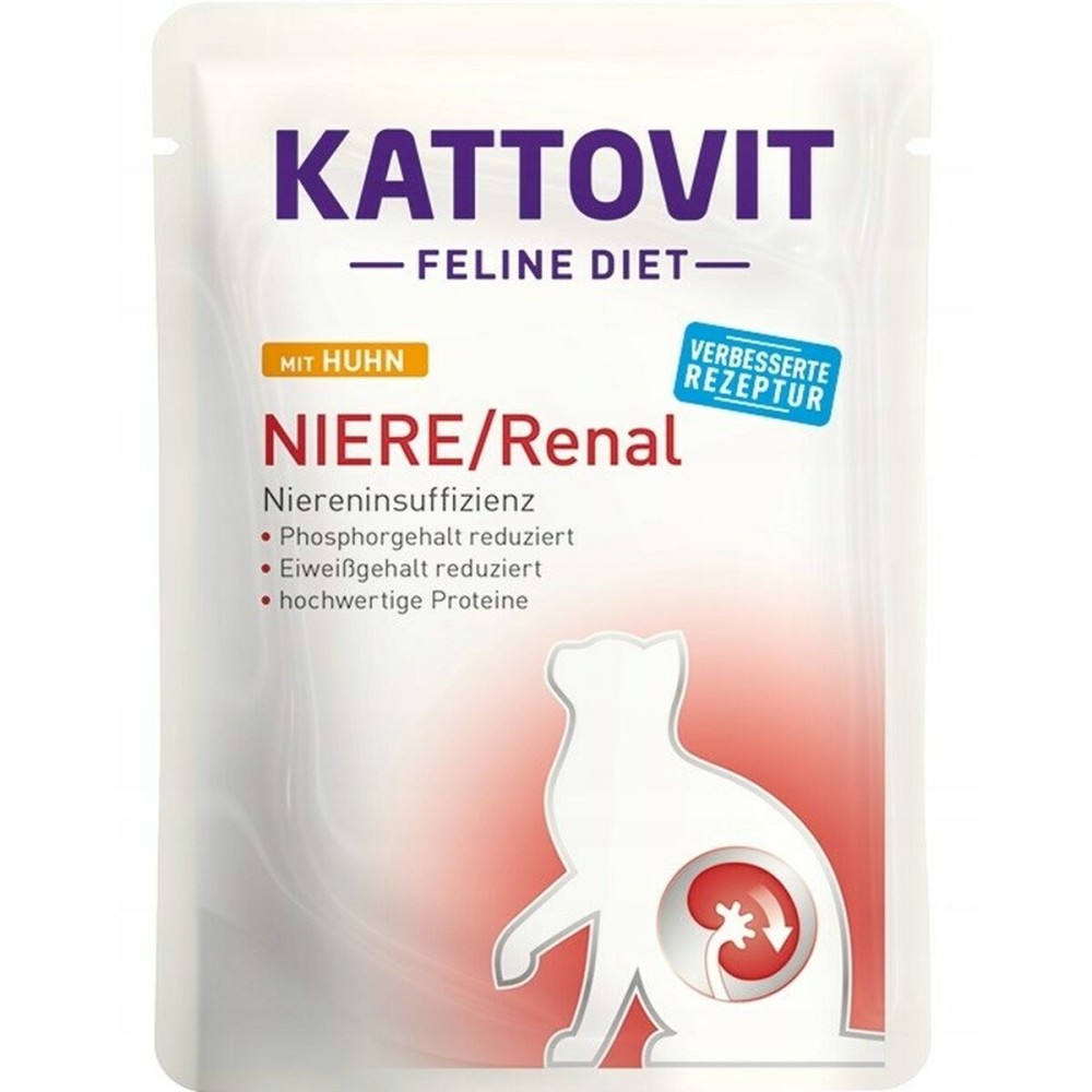 Cibo per gatti Kattovit Niere/Renal Chicken Pollo 85 g    