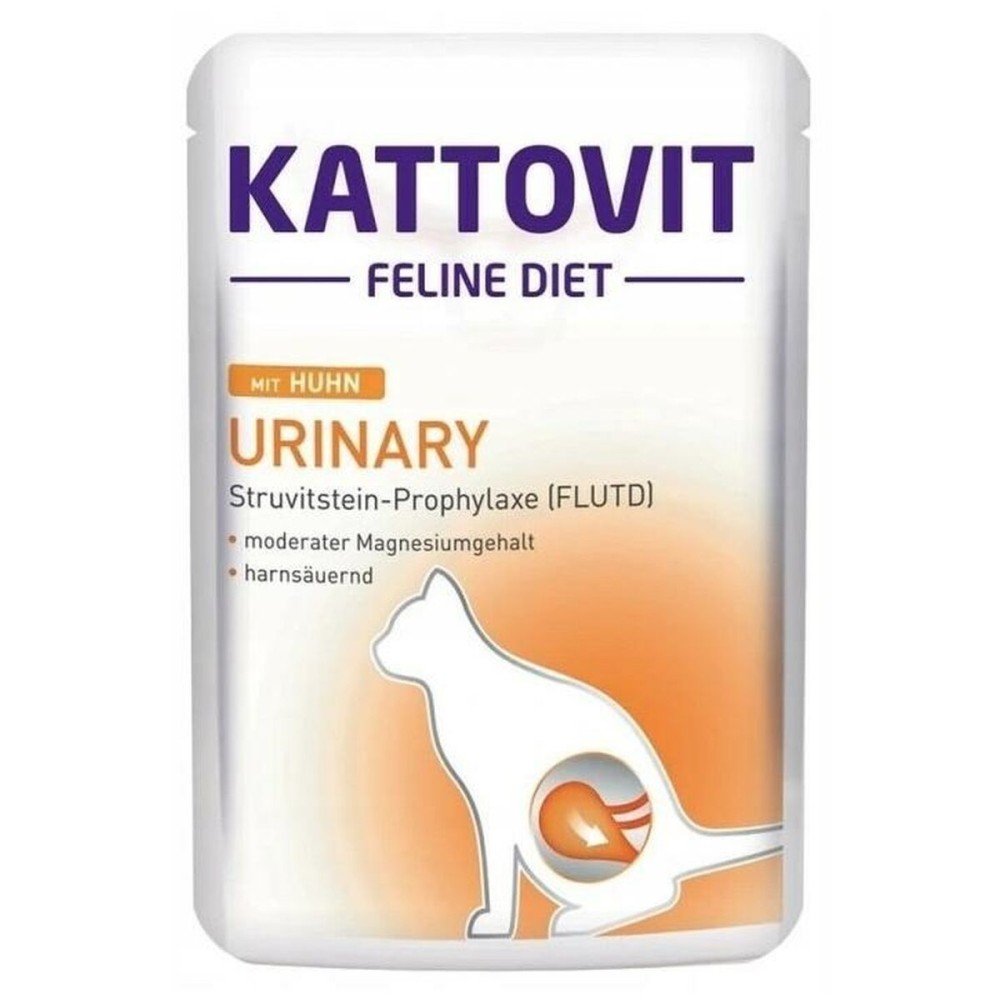 Cibo per gatti Kattovit Urinary Chicken Pollo 85 g    