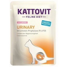 Cibo per gatti Kattovit Urinary Salmon Pesce 85 g    