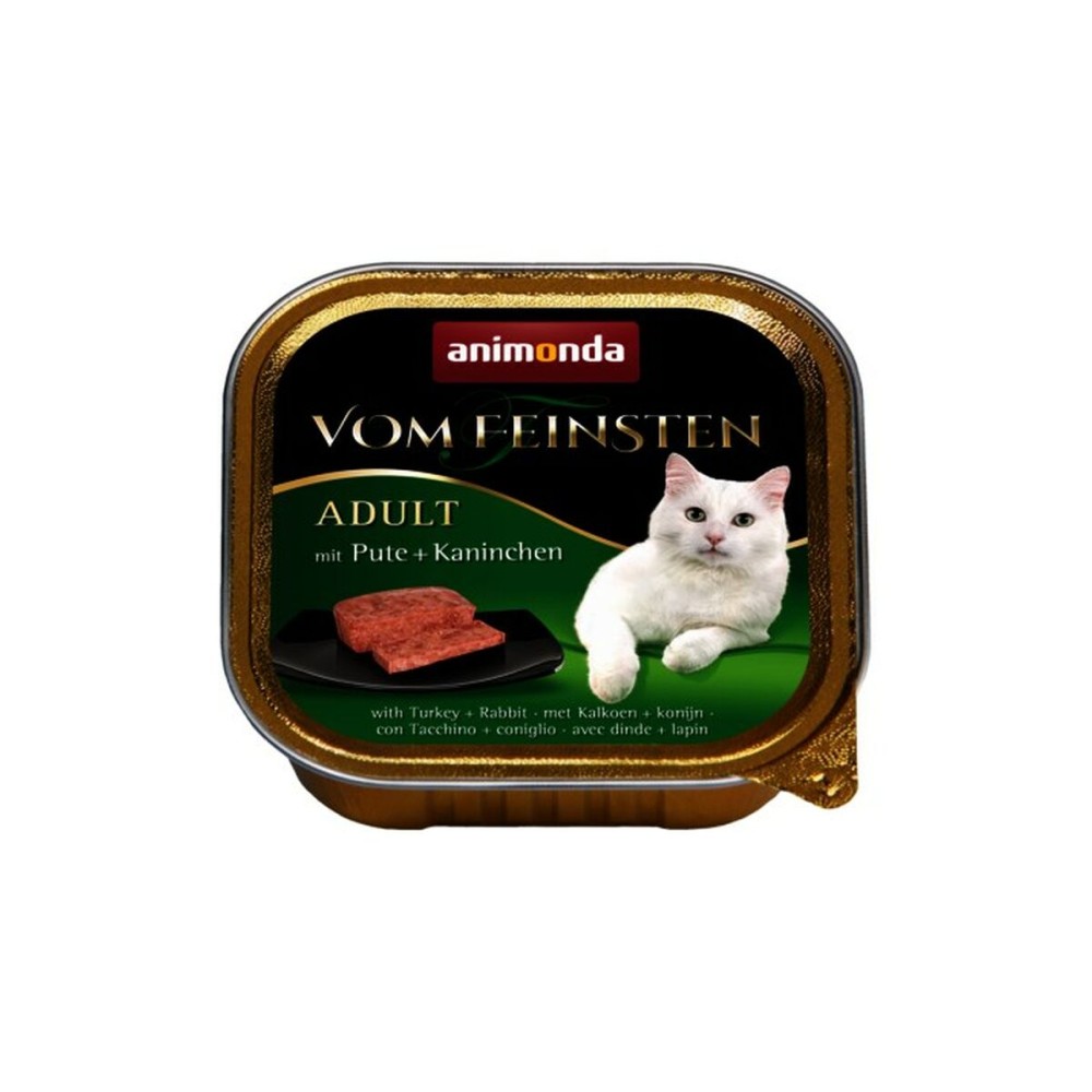 Cibo per gatti Animonda Vom Feinsten Tacchino Coniglio 100 g 100 L    