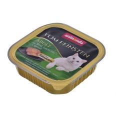 Cibo per gatti Animonda Vom Feinsten Salmone Carne di vitello Spinaci 100 g 100 L    