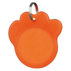 Targhetta per collana Trixie 2277 Arancio 3,5 cm    