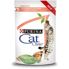 Cibo per gatti Purina SENSITIVE Salmone 85 g    