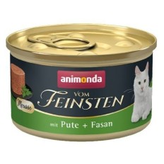 Cibo per gatti Animonda Vom Feinsten Muscle Pavo y Faisan Tacchino Carne Maiale Fagiano 85 g    