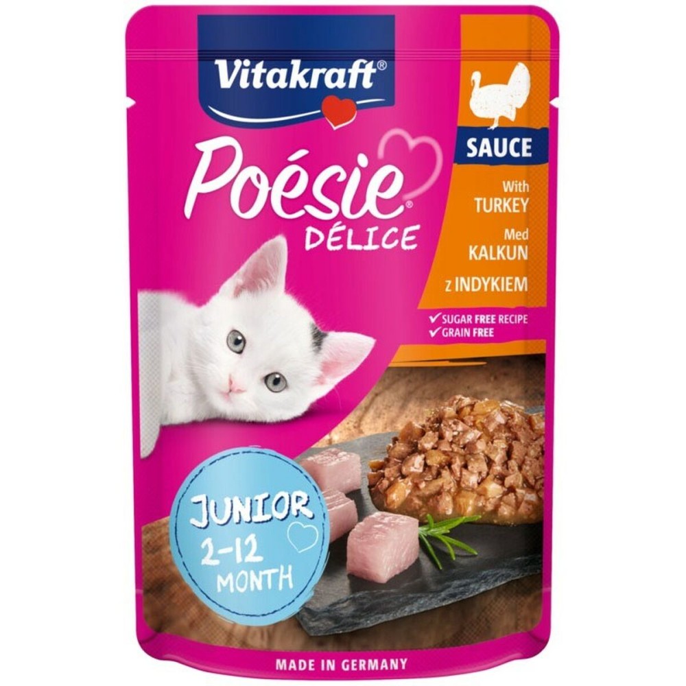 Cibo per gatti Vitakraft POESIE DELICE JUNIOR 85 g    