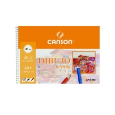 Blocco da disegno Canson Basik Con cornice Microforata 130 g/m²    