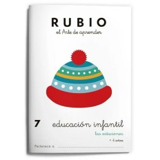 Quaderno di educazione della prima infanzia Rubio Nº7 A5 Spagnolo (10 Unità)    