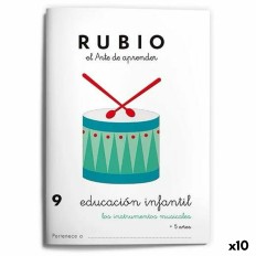 Quaderno di educazione della prima infanzia Rubio Nº9 A5 Spagnolo (10 Unità)    