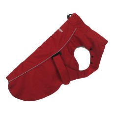 Impermeabile per Cani Red Dingo Perfect Fit Rosso 65 cm    