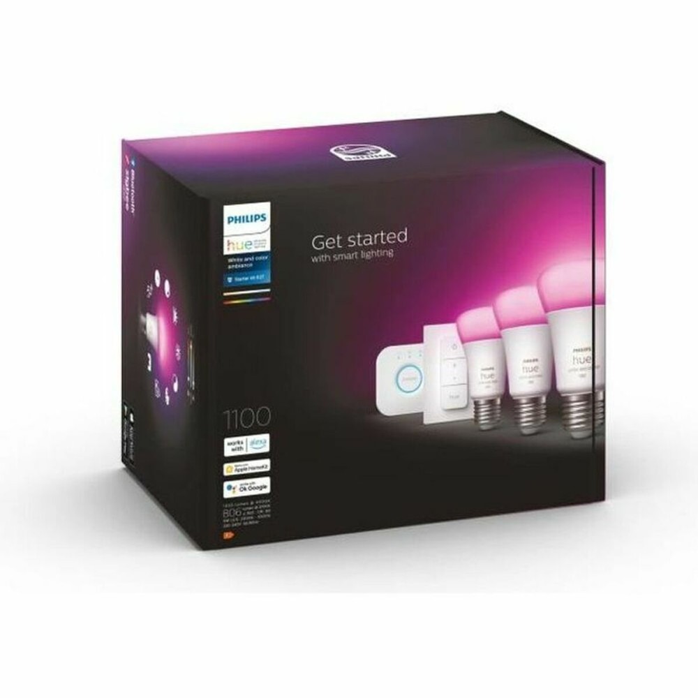 Lampadina LED Philips Kit de inicio E27 Bianco F 9 W E27 806 lm (6500 K)    