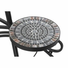 Vaso DKD Home Decor Nero Multicolore Ceramica Forjare Mosaico Bicicletta 70 x 28 x 57 cm (2 Unità) (70 x 28 x 57 cm)    