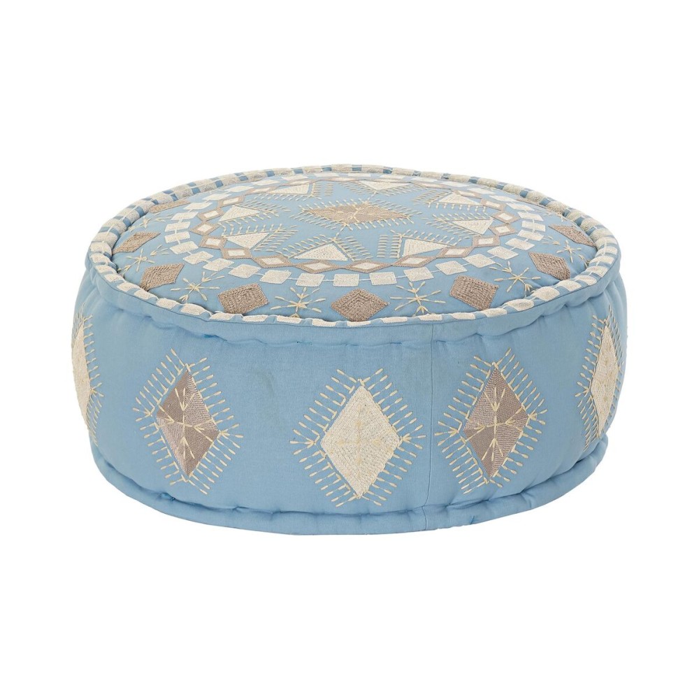 Cuscino DKD Home Decor Da terreno Azzurro 60 x 60 x 25 cm    