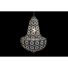 Lampadario DKD Home Decor Metallo Bianco    